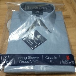 St George Long Sleeve Dress Shirt Classic Fit